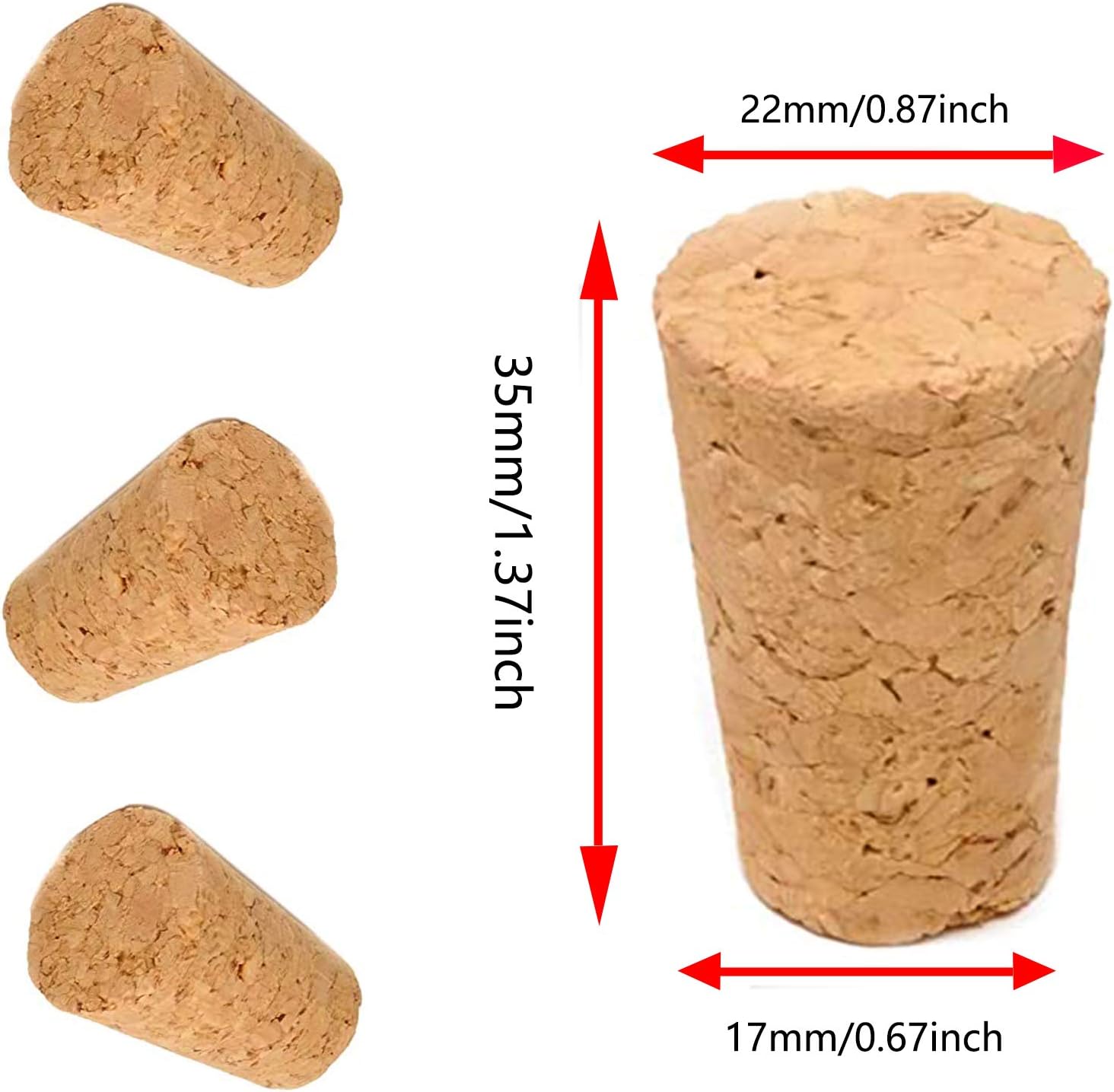 30 Pack Natural Soft Wood Cork - Wine Beer Images incelemesi ve fiyatı