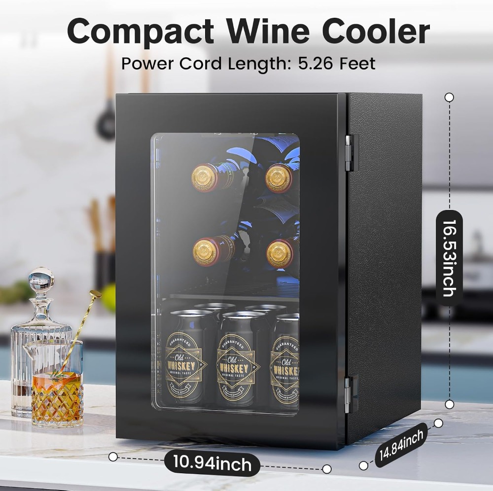 24 Can Wine Fridge Freestandin - Wine Beer Images incelemesi ve fiyatı