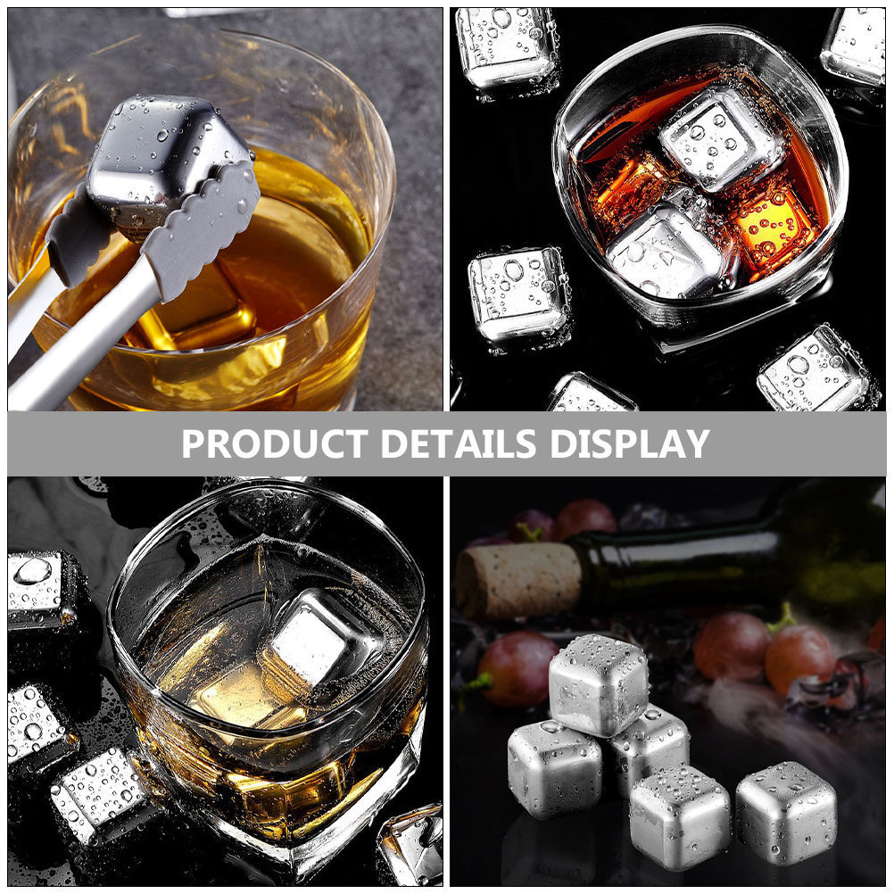 1Set Stainless Steel Whiskey I - Wine Beer Whiskey incelemesi ve fiyatı