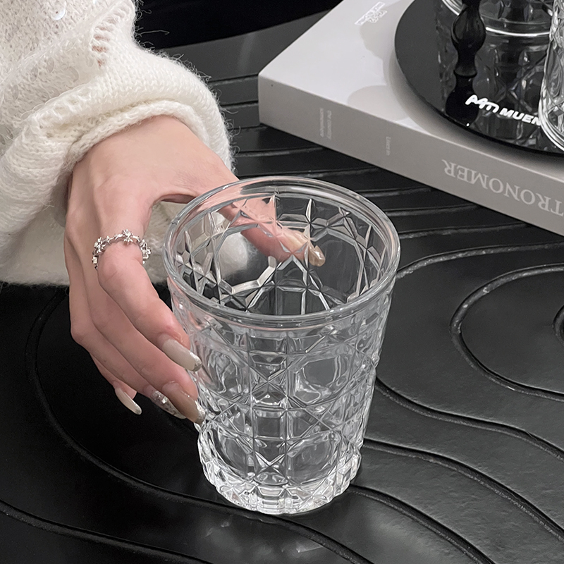 2pcs 310ml Vintage Diamond Pat - Wine Beer Whiskey incelemesi ve fiyatı