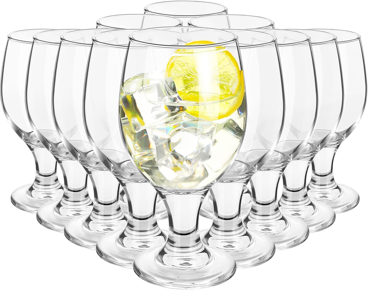 12 Crystal Stemmed Water Glass - Wine Beer Images incelemesi ve fiyatı