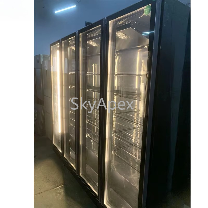 Factory Made 3 Door Vertical D - Wine Beer Supermarket incelemesi ve fiyatı