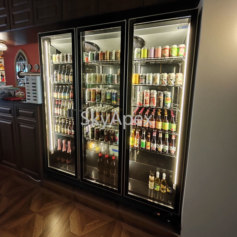 Factory Made 3 Door Vertical D - Wine Beer Supermarket incelemesi ve fiyatı