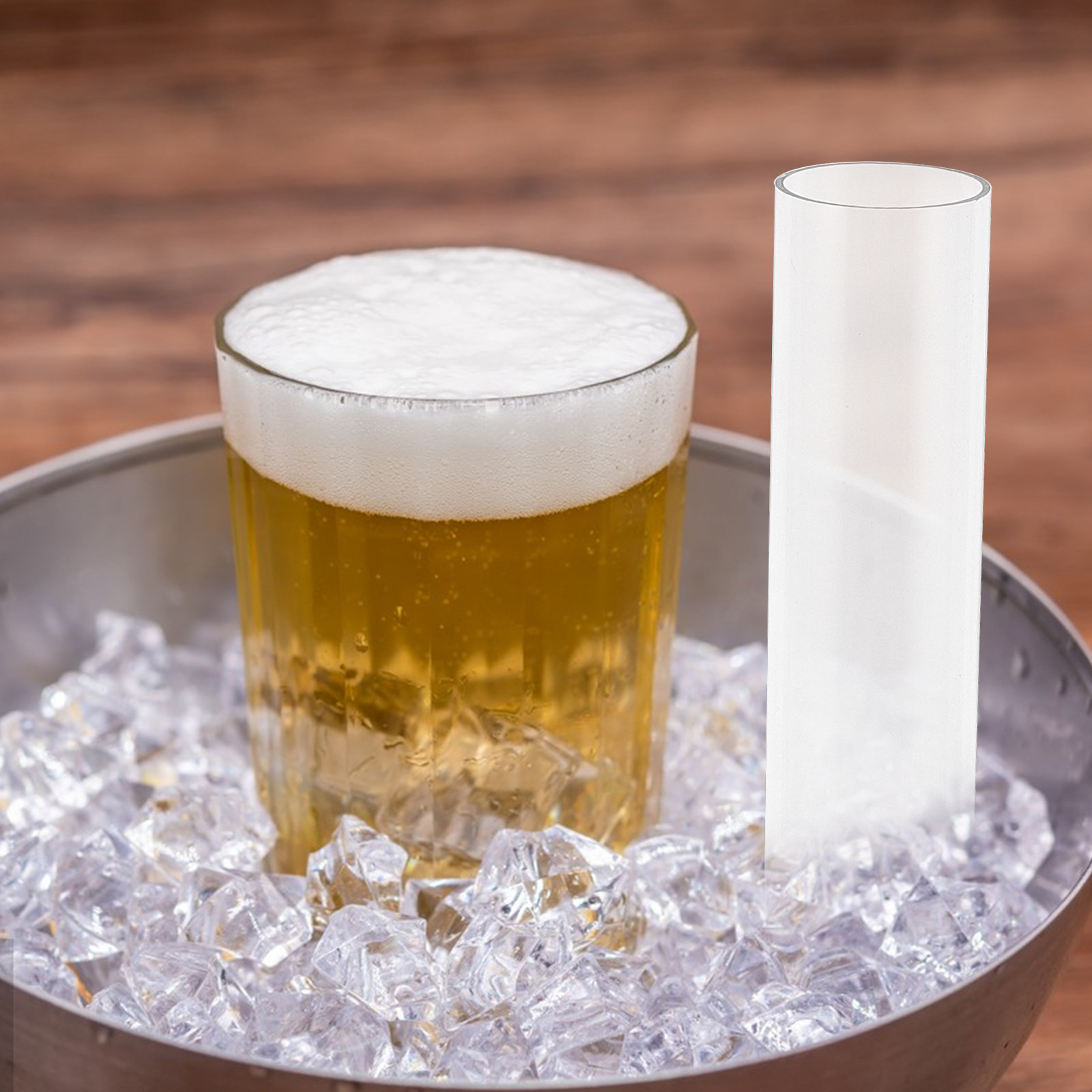 Ice Column Tube Reusable Plast - Wine Beer Whiskey Youtube incelemesi ve fiyatı