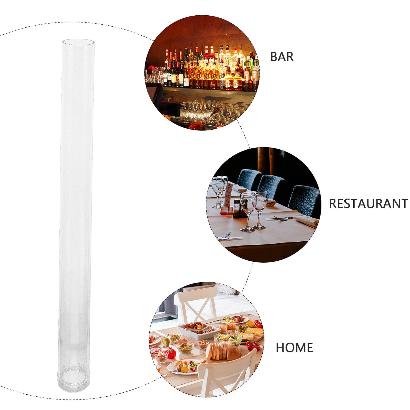 Ice Column Tube Reusable Plast - Wine Beer Whiskey Youtube incelemesi ve fiyatı