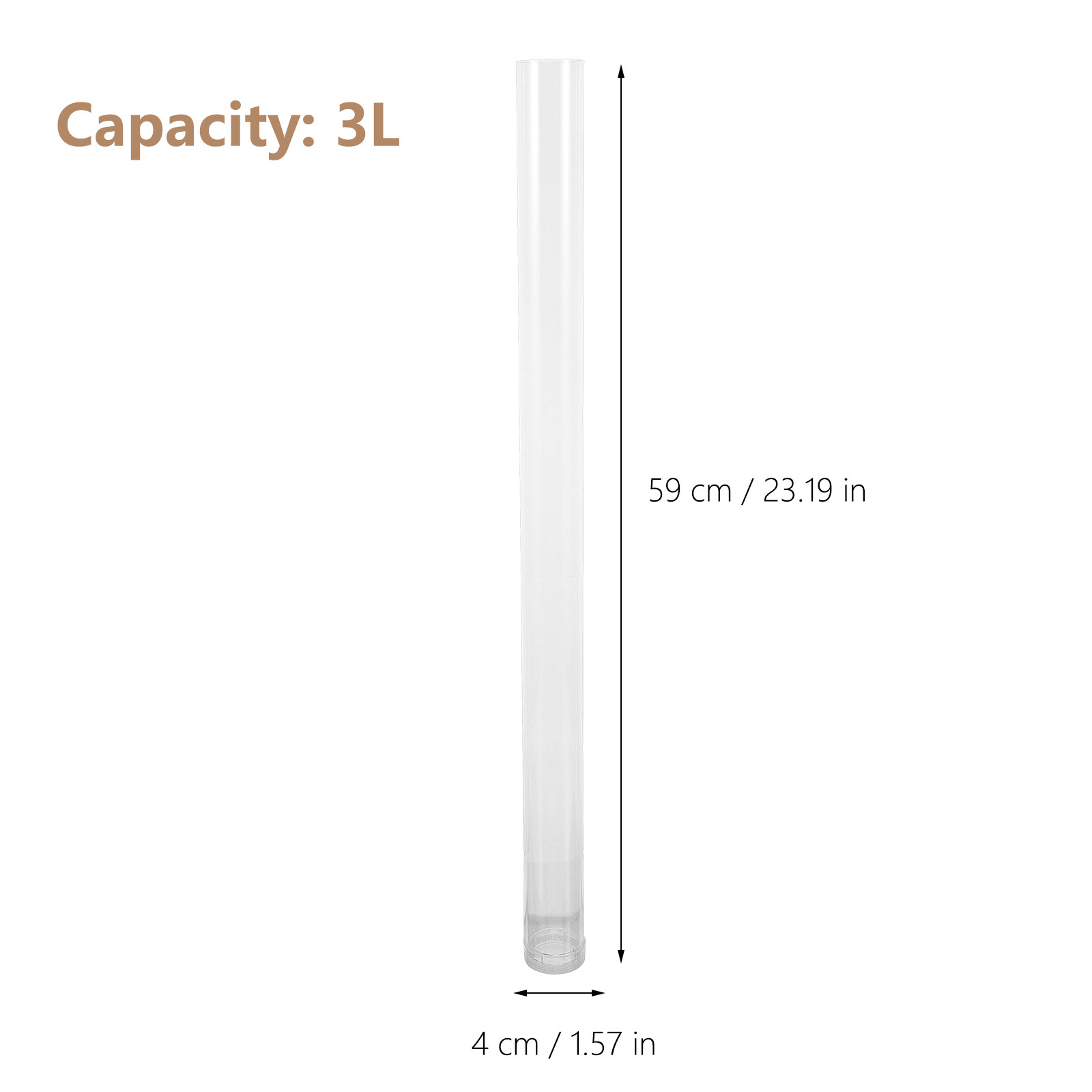 Reusable Ice Column Tube Plast - Wine Beer Whiskey Youtube incelemesi ve fiyatı
