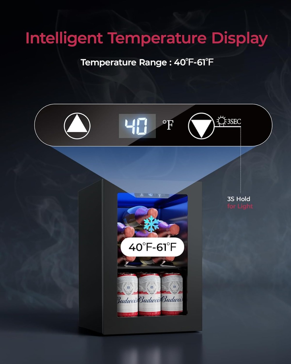 6-Bottle & 6-Can Compact Fridg - Wine Beer Images incelemesi ve fiyatı