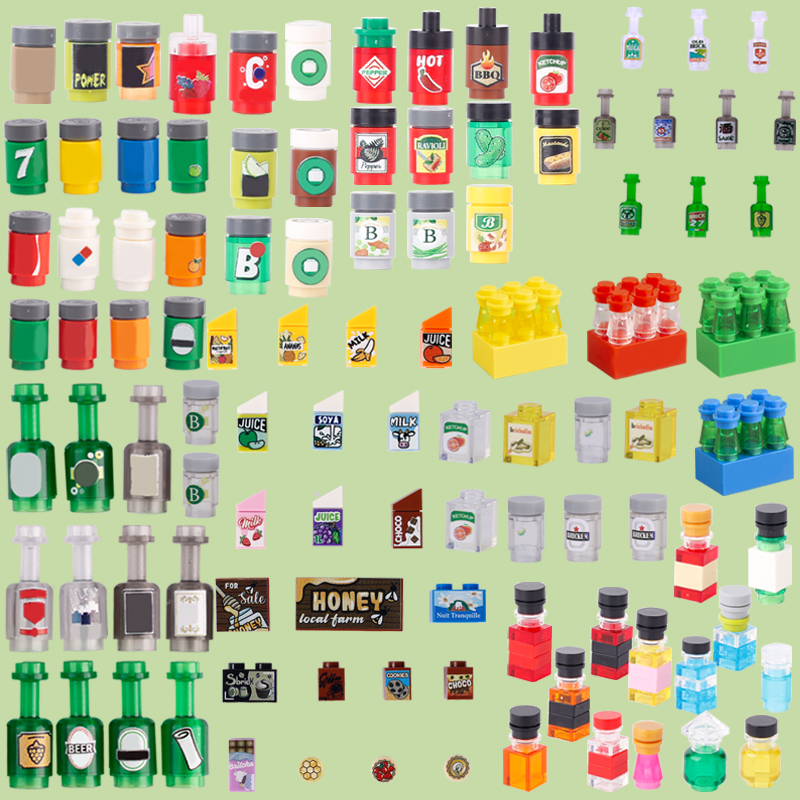 MOC City Street Figures Drink  - Wine Beer Supermarket incelemesi ve fiyatı