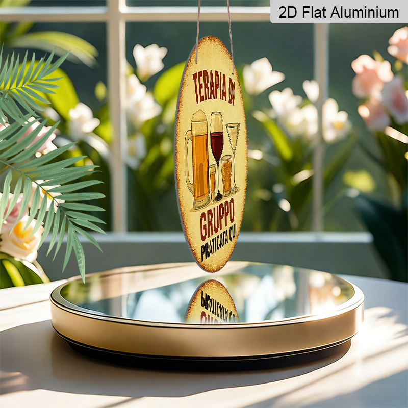 2D Flat, 1pc 7.87inchs Round A - Beer And Wine Quote incelemesi ve fiyatı