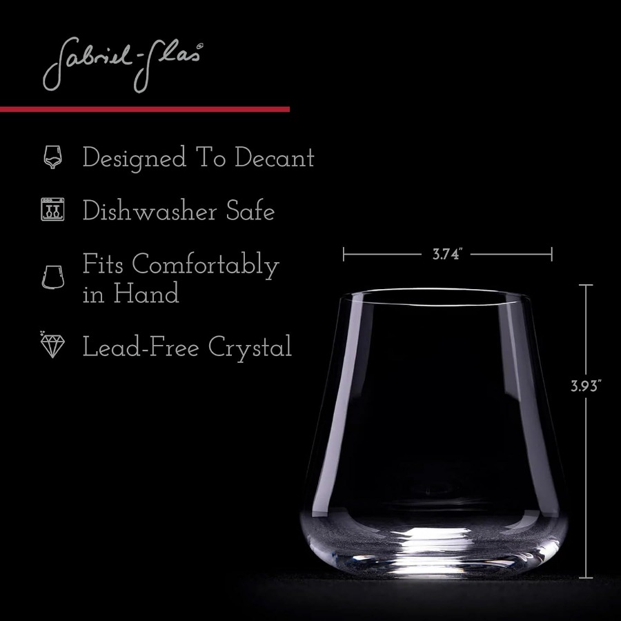 Stemless Crystal Wine Glasses  - Wine Beer Whiskey incelemesi ve fiyatı