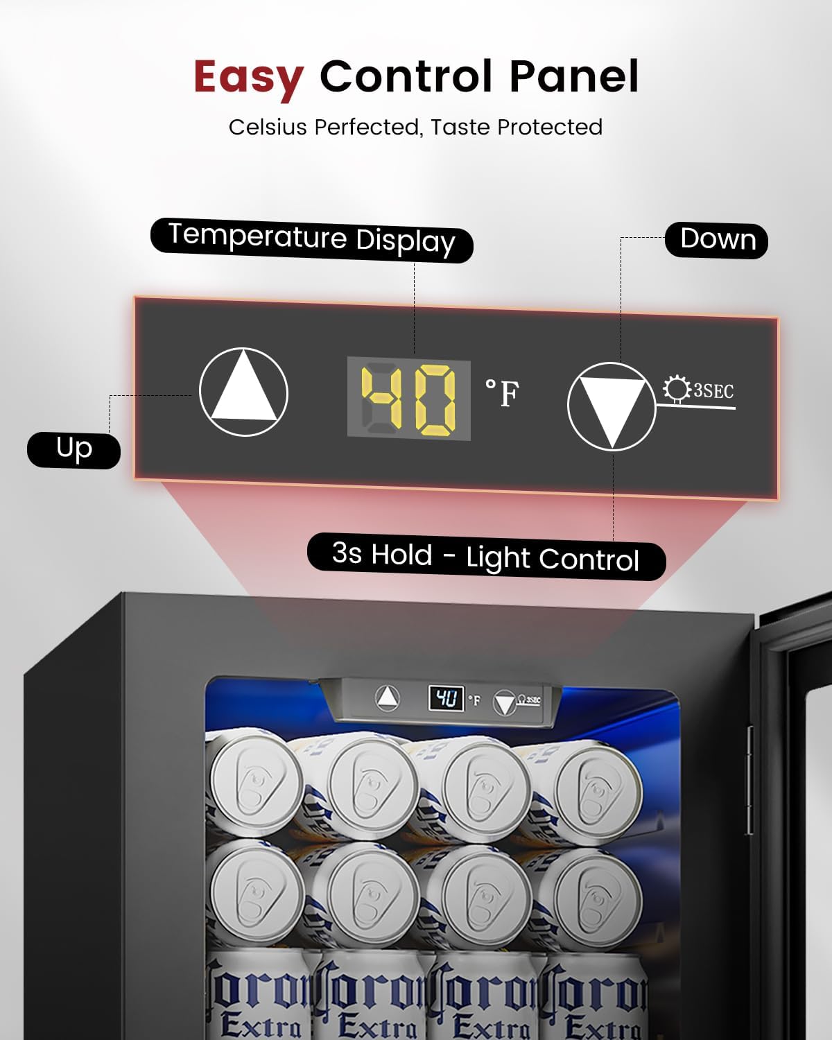 24 Can Mini Fridge with Digita - Wine Beer Images incelemesi ve fiyatı