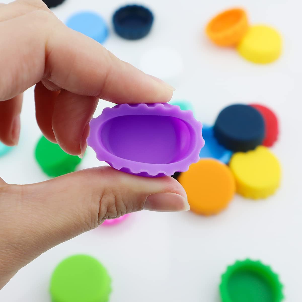 24 PCS Silicone Rubber Bottle  - Wine Beer Images incelemesi ve fiyatı