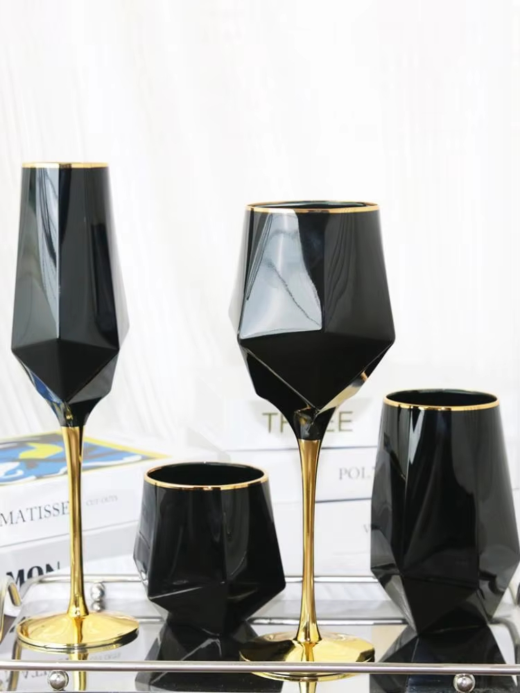 Pure Black Crystal Golden Edge - Wine Beer Whiskey incelemesi ve fiyatı
