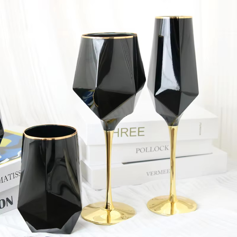Pure Black Crystal Golden Edge - Wine Beer Whiskey incelemesi ve fiyatı