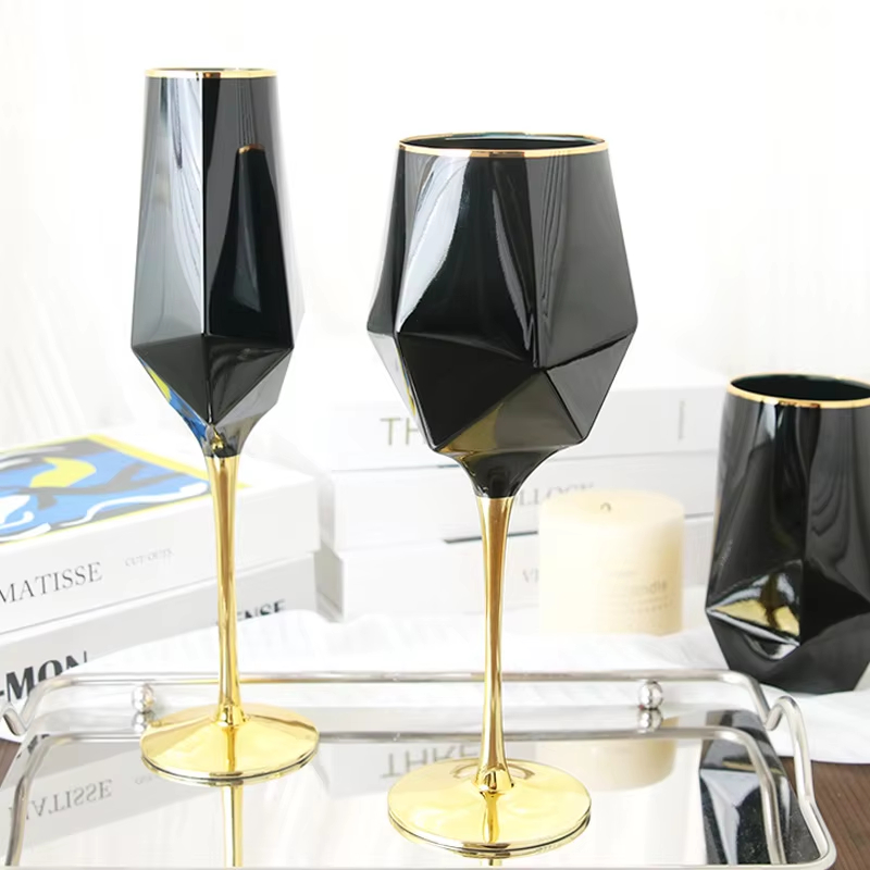 Pure Black Crystal Golden Edge - Wine Beer Whiskey incelemesi ve fiyatı
