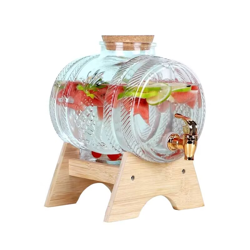 1L Glass Whiskey Barrel Wine B - Wine Beer Whiskey incelemesi ve fiyatı