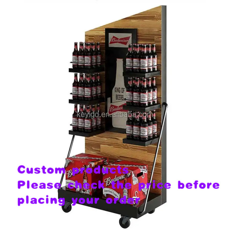 custom.Wine Display Rack Super - Wine Beer Supermarket incelemesi ve fiyatı