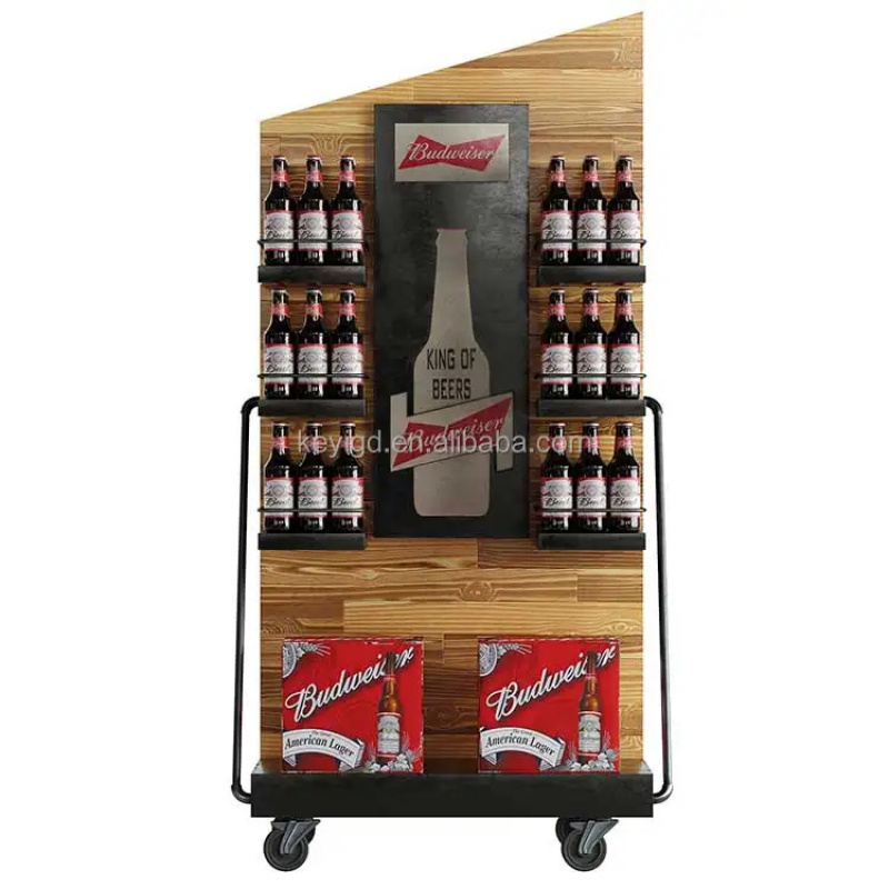 custom.Wine Display Rack Super - Wine Beer Supermarket incelemesi ve fiyatı